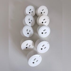 Smart Wi-Fi Plug Adapter - White (Pack)